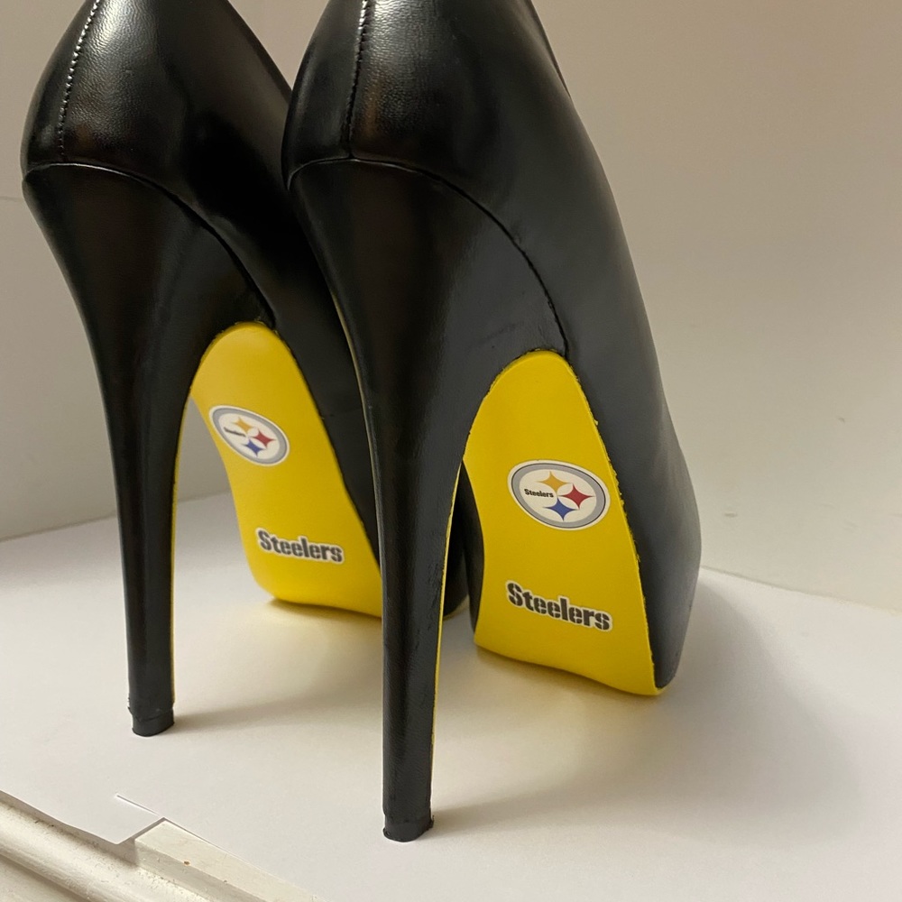 Custom NFL Steelers high heels